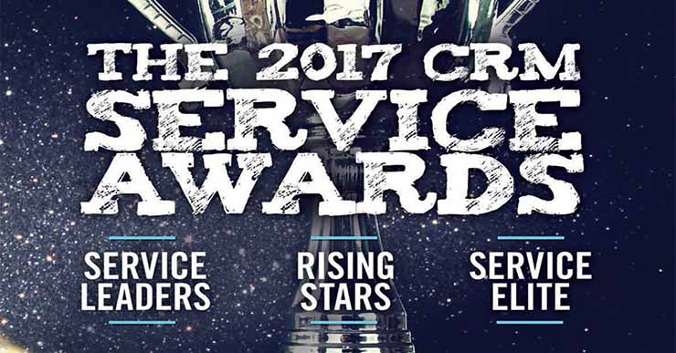 Microsoft Wins in 2017 CRM Magazine Service Leader Awards